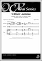 Te Deum Laudamus SATB choral sheet music cover